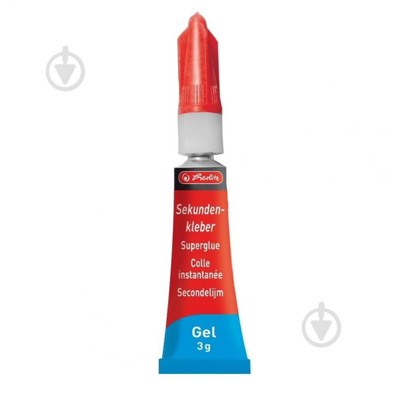 Суперклей 3 г гель 10544872 Herlitz - фото 1