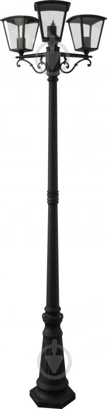 Фонарный столб Blitz E27 60 Вт IP44 черный 2051-63 - фото 1