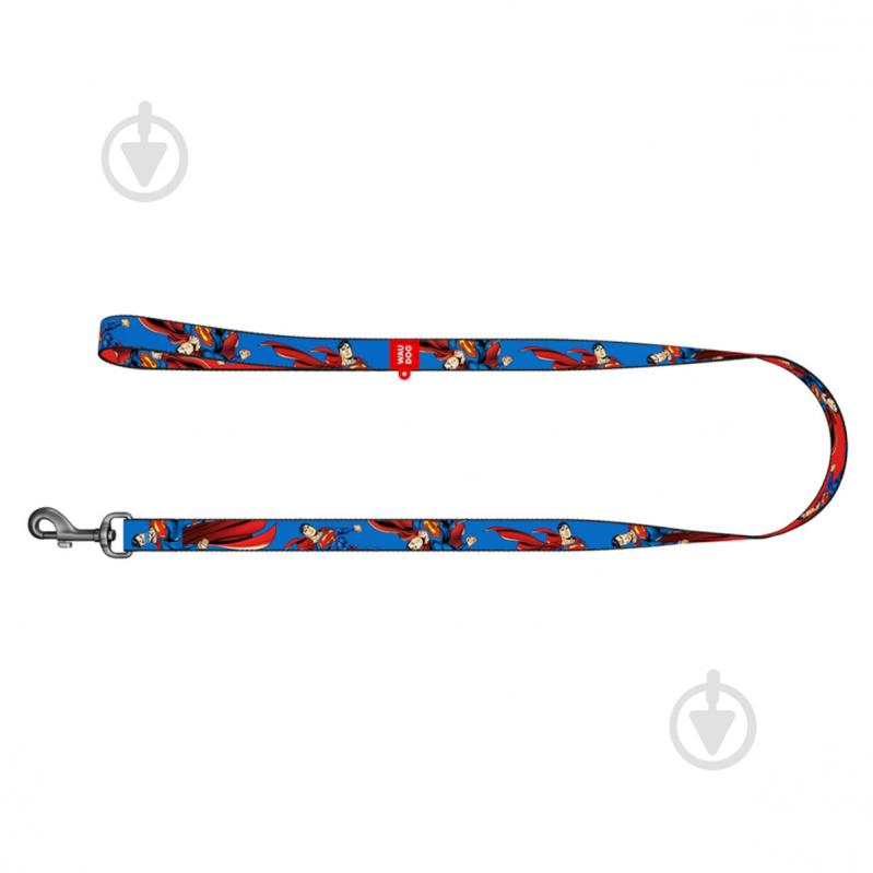 Поводок Waudog Nylon рисунок "Сила Супермена" S Ш15 мм Д122 см - фото 2 Поводок Waudog Nylon рисунок "Сила Супермена" S Ш15 мм Д122 см - фото 2