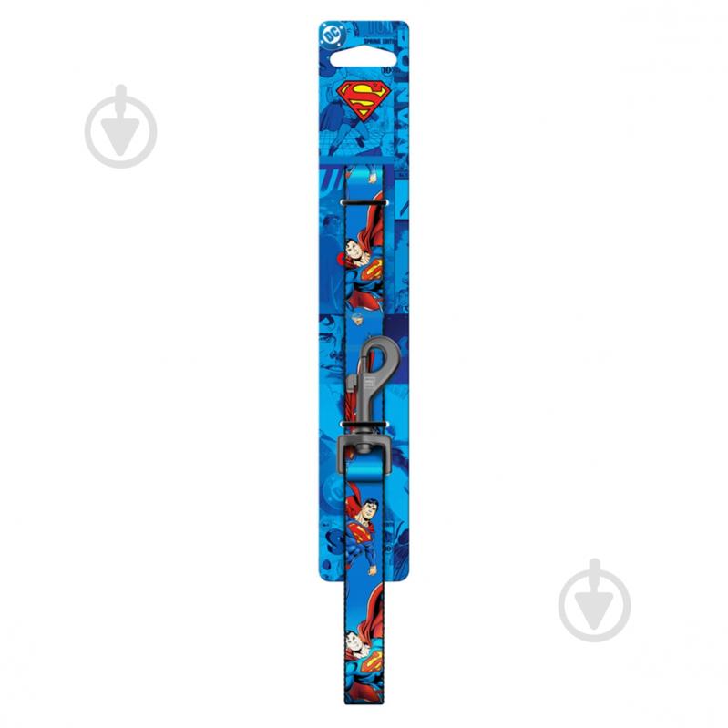 Поводок Waudog Nylon рисунок "Сила Супермена" S Ш15 мм Д122 см - фото 3 Поводок Waudog Nylon рисунок "Сила Супермена" S Ш15 мм Д122 см - фото 3