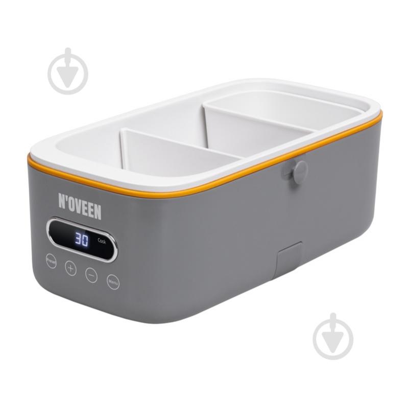 Ланч-бокс Noveen MLB910 Xline серый - фото 4