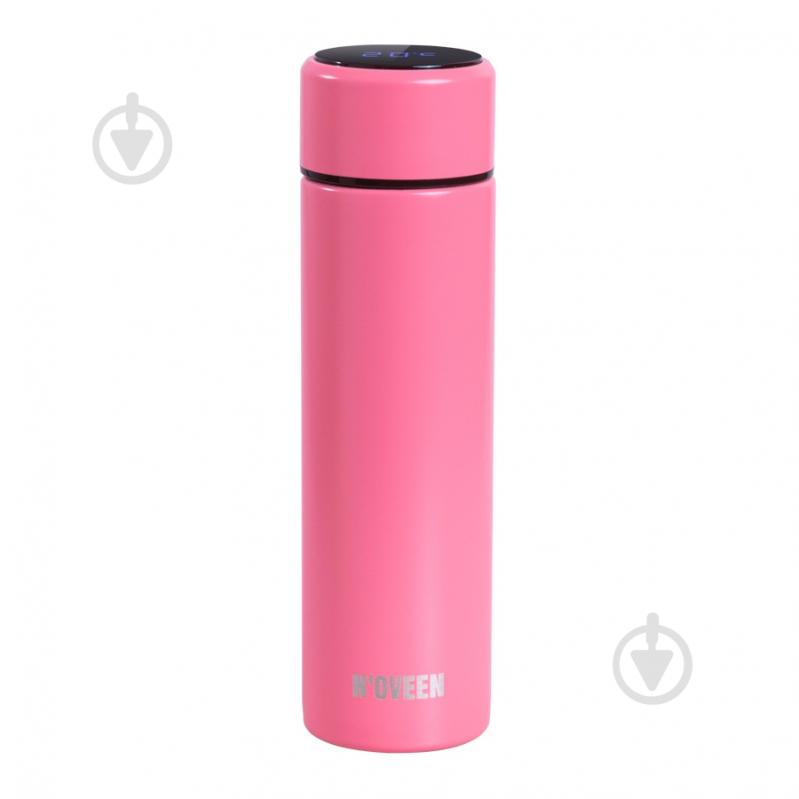 Термопляшка Noveen LED дисплей TB2116 Pink 280 мл - фото 1 Термопляшка Noveen LED дисплей TB2116 Pink 280 мл - фото 1