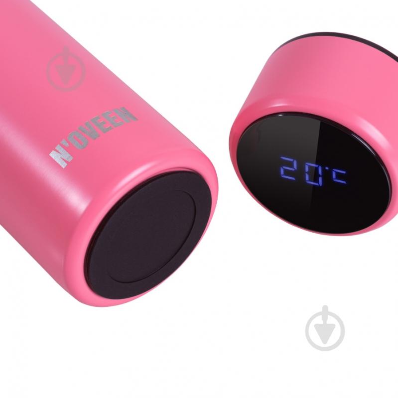Термопляшка Noveen LED дисплей TB2116 Pink 280 мл - фото 2 Термопляшка Noveen LED дисплей TB2116 Pink 280 мл - фото 2