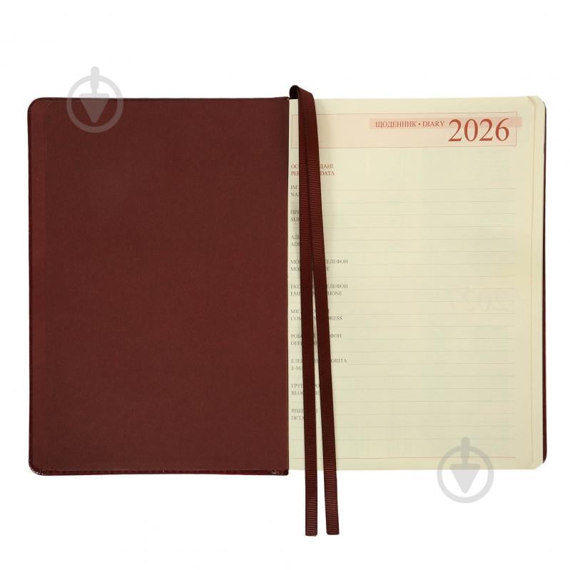 Дневник датированный City, твердый Leo Planner A5 252668 коричневый - фото 5 Дневник датированный City, твердый Leo Planner A5 252668 коричневый - фото 5