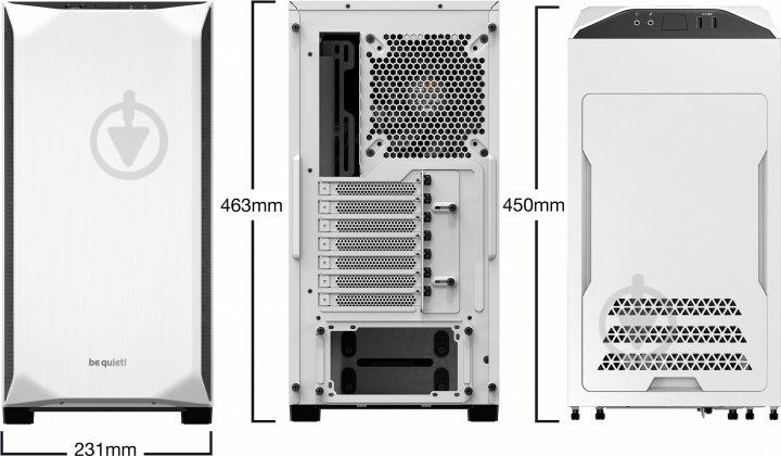 Корпус be quiet! Pure Base 500 White (BG035) - фото 9