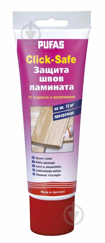 Герметик PUFAS для швов ламината Click-Safe 250 г прозрачный - фото 1