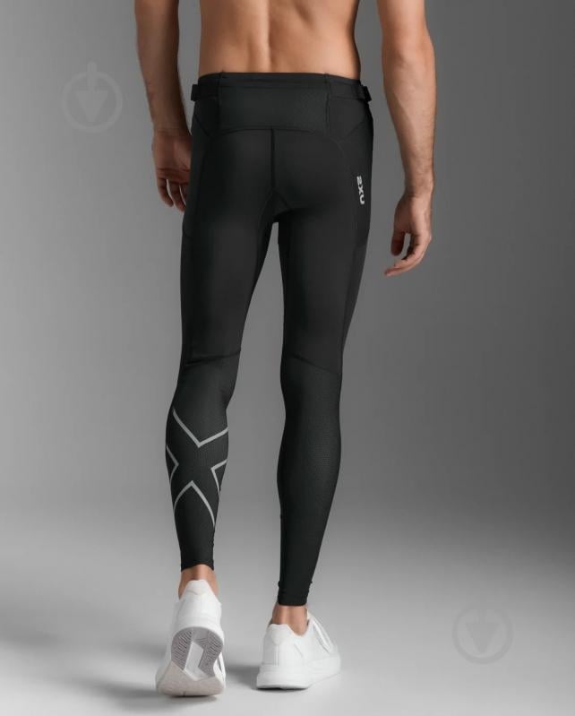 Тайтси 2XU Aero Mesh Compression Tights MA7377b_BLK/SRF р.M чорний - фото 2