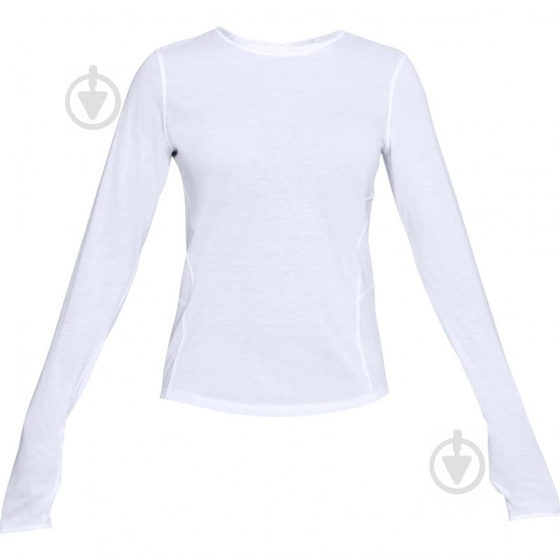 Джемпер Under Armour UA Swyft Longsleeve 1318422-100 р. S білий - фото 1