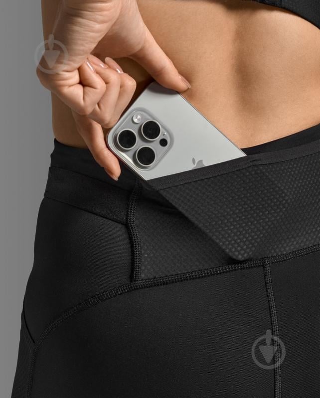 Тайтси 2XU Aero Mesh Hi-Rise Compression Tights WA7378b_BLK/SRF р.S чорний - фото 4 Тайтси 2XU Aero Mesh Hi-Rise Compression Tights WA7378b_BLK/SRF р.S чорний - фото 4