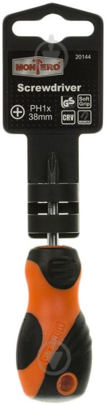 Отвертка Montero PH1×38 мм 20144 - фото 2 Отвертка Montero PH1×38 мм 20144 - фото 2