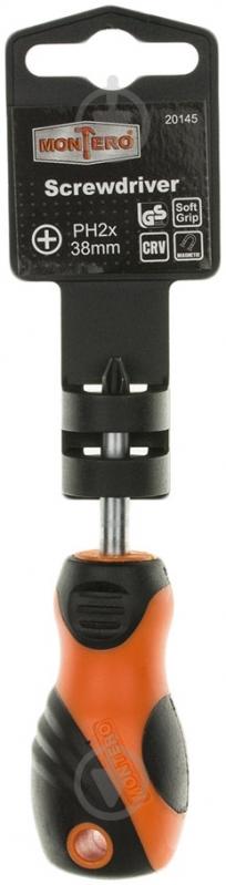 Отвертка Montero PH2×38 мм 20145 - фото 2 Отвертка Montero PH2×38 мм 20145 - фото 2