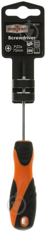 Отвертка Montero PZ0×75 мм 20151 - фото 2 Отвертка Montero PZ0×75 мм 20151 - фото 2
