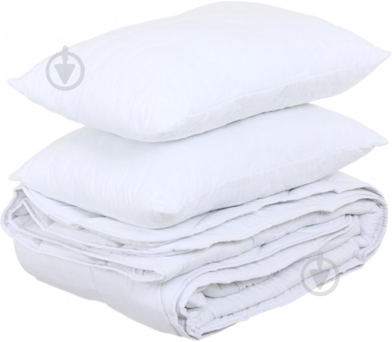 Набор одеялоподушка 50х70 2шт + одеяло 200x220 см ORIGAMI белый - фото 2 Набор одеялоподушка 50х70 2шт + одеяло 200x220 см ORIGAMI белый - фото 2