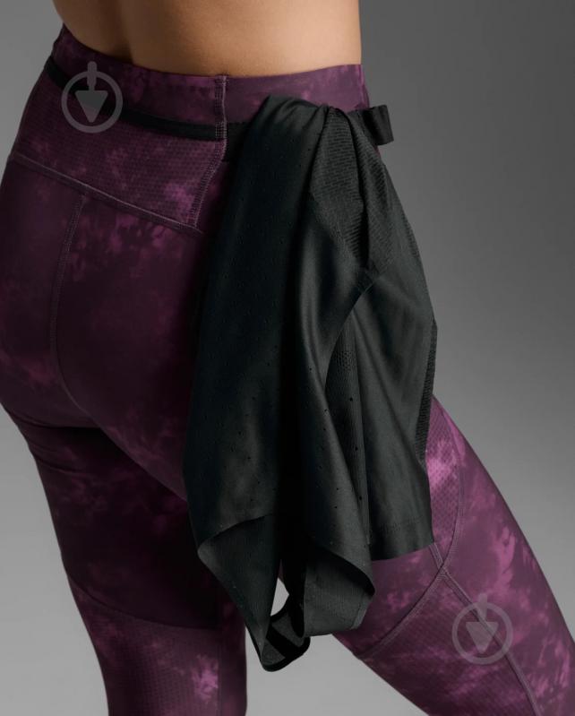 Тайтсы 2XU Aero Mesh Hi-Rise Compression Tights WA7378b_SDP/HVR р.M фиолетовый - фото 5 Тайтсы 2XU Aero Mesh Hi-Rise Compression Tights WA7378b_SDP/HVR р.M фиолетовый - фото 5