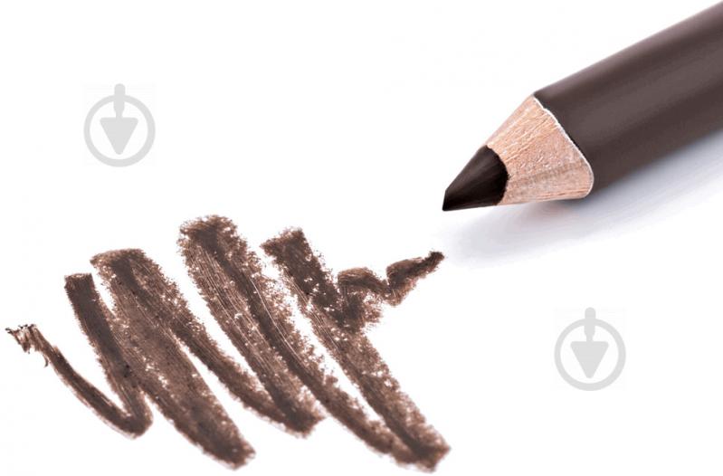 Олівець для брів Kiss Wooden Pencil зі стругачкою Light Brown 1,2 г - фото 2