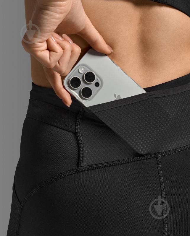 Тайтси 2XU Aero Mesh Hi-Rise Compression Tights WA7378b_BLK/SRF р.XS чорний - фото 4 Тайтси 2XU Aero Mesh Hi-Rise Compression Tights WA7378b_BLK/SRF р.XS чорний - фото 4