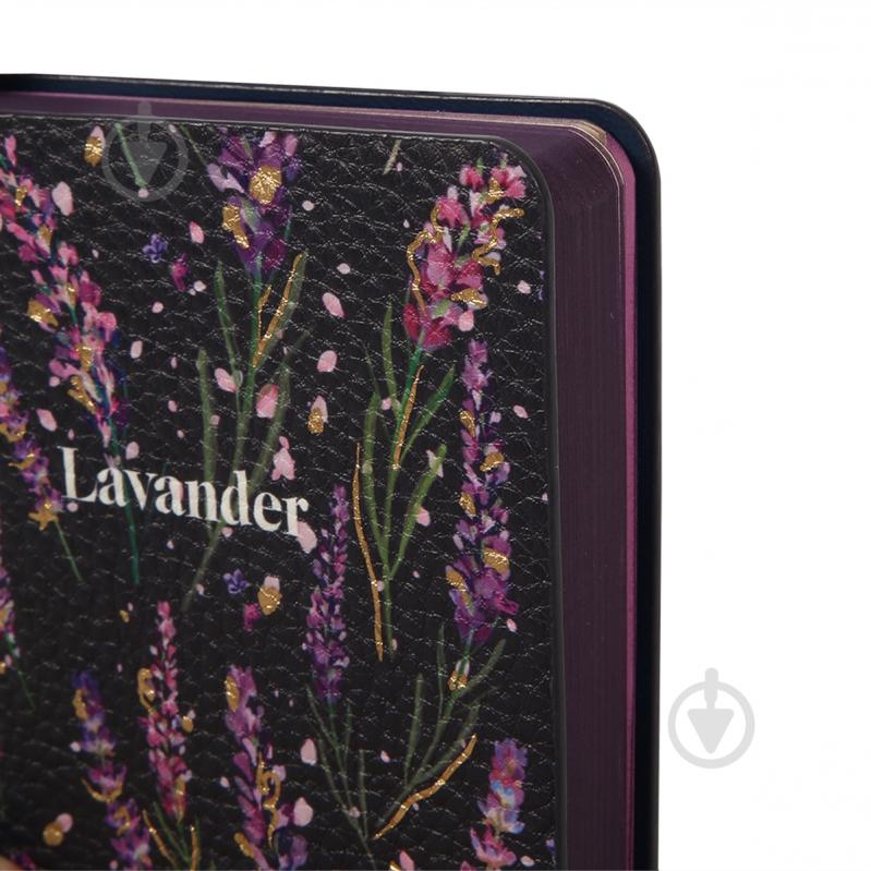 Ежедневник недатированный Lavander, мягкий Leo Planner A6 252712 фиолетовый - фото 2