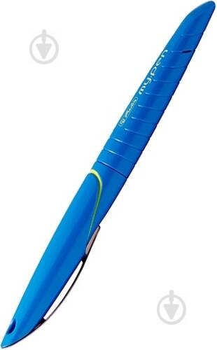 Ручка перова Herlitz My.pen Blue-Neon блакитна 10999761 для правші - фото 5