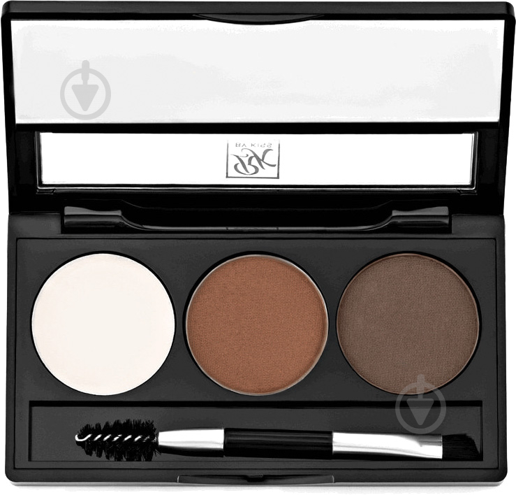 Набір для моделювання брів Kiss Kit Go Brow (RBKT03) Chocolate Brown 4 г - фото 4