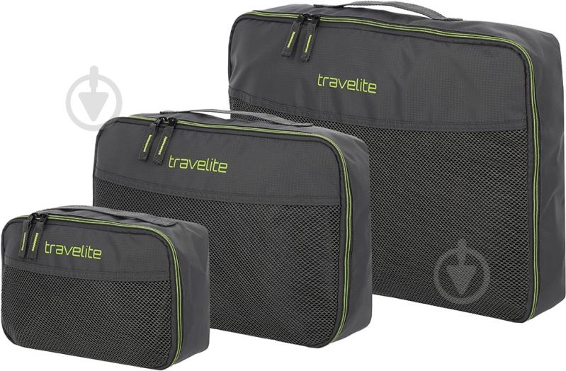 Набір Travelite органайзерів для багажу L/M/S TL000315-31 чорний - фото 1