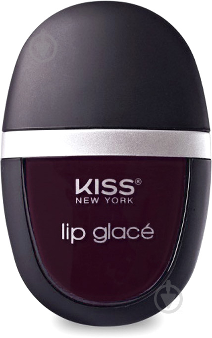 Помада рідка Kiss Lip Glace KLLG06 Dark Plum 6 мл - фото 1