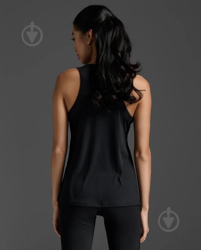 Майка 2XU Aero Singlet WR6928a_BLK/SRF р.M черный - фото 2