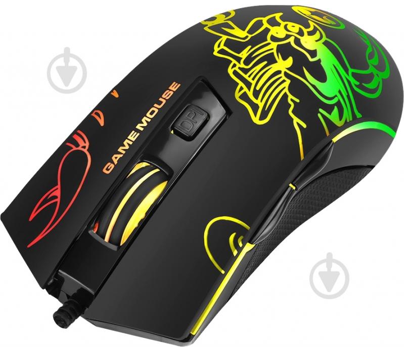 Мишка Marvo 7 colors-LED USB black (M209) - фото 1 Мишка Marvo 7 colors-LED USB black (M209) - фото 1