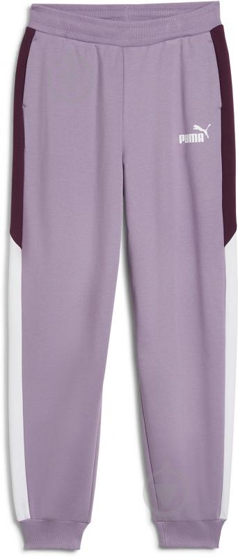 Брюки Puma PUMA POWER SWEATPANTS 68178930 р. 140 фиолетовый - фото 1