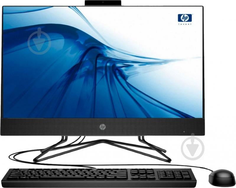 Моноблок HP 205 G4 AiO 21,5 (1C7G7ES) black - фото 1