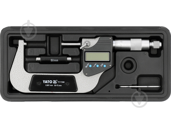 Мікрометр електронний YATO YT-72308 - фото 4
