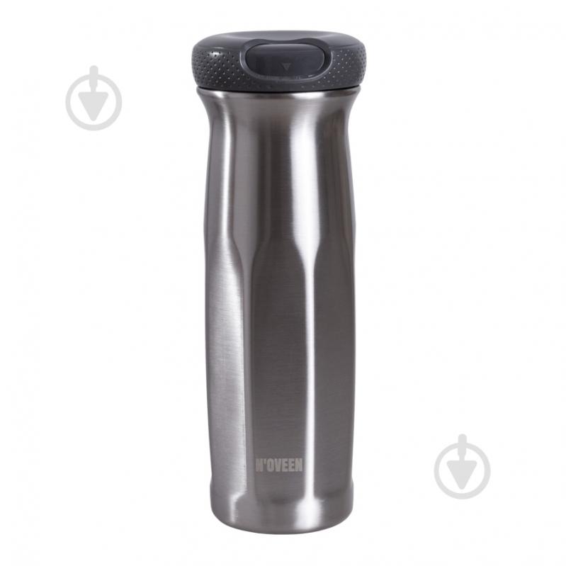 Термопляшка Noveen TB902 Strong Steel Silver 630 мл - фото 1 Термопляшка Noveen TB902 Strong Steel Silver 630 мл - фото 1