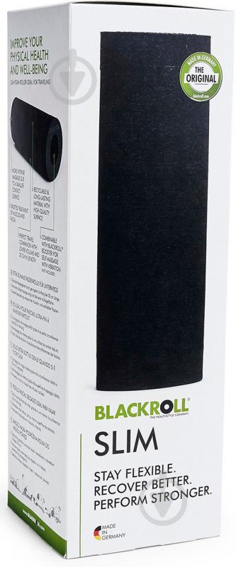 Массажный ролик BLACKROLL Slim A000358 Black - фото 4