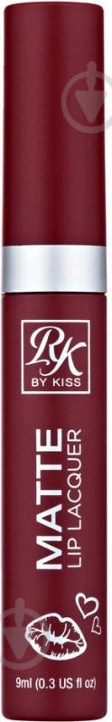 Помада рідка Kiss Creme Matte RML09 Ruby 9 мл - фото 1