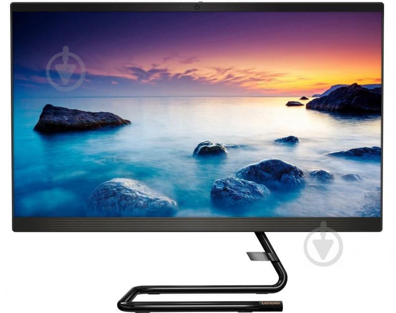 Монитор Lenovo ideacentre A340-24IGM 23,8 (F0E7003KUA) black - фото 1