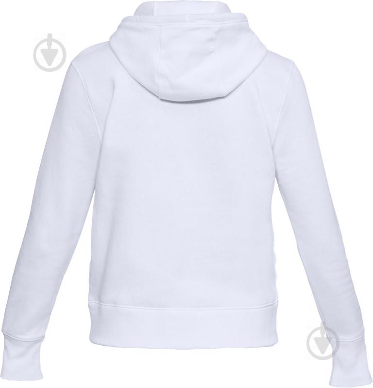 Джемпер Under Armour Big Logo WM Cotton Hoodie 1320608-100 р. S білий - фото 2