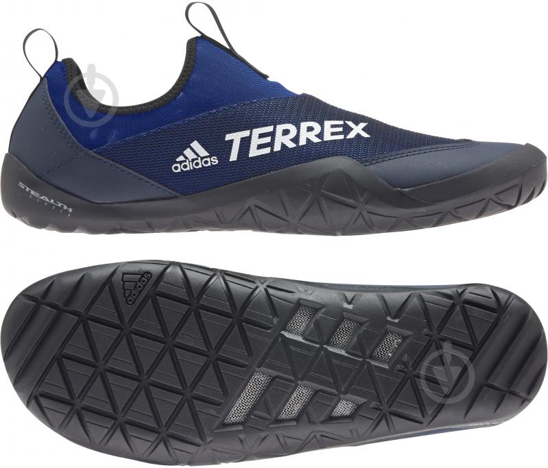 Кросівки чоловічі демісезонні Adidas TERREX JAWPAW II H.RDY FX3961 р.43 1/3 сині - фото 4