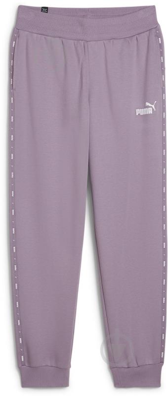 Брюки Puma ESS TAPE SWEATPANTS 67599930 р. M фиолетовый - фото 1