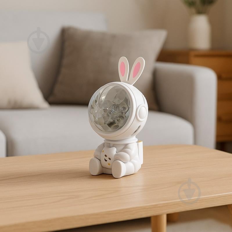Ночник 3D Led Berger 5 Вт белый 1055-NL-5 White Rabbit - фото 2 Ночник 3D Led Berger 5 Вт белый 1055-NL-5 White Rabbit - фото 2