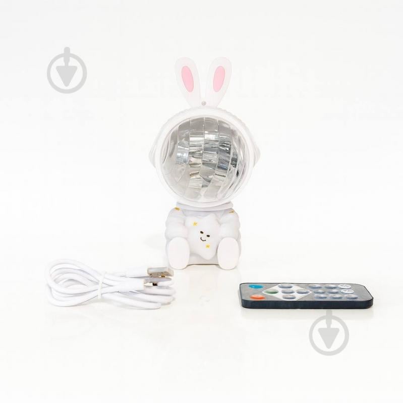 Ночник 3D Led Berger 5 Вт белый 1055-NL-5 White Rabbit - фото 5 Ночник 3D Led Berger 5 Вт белый 1055-NL-5 White Rabbit - фото 5