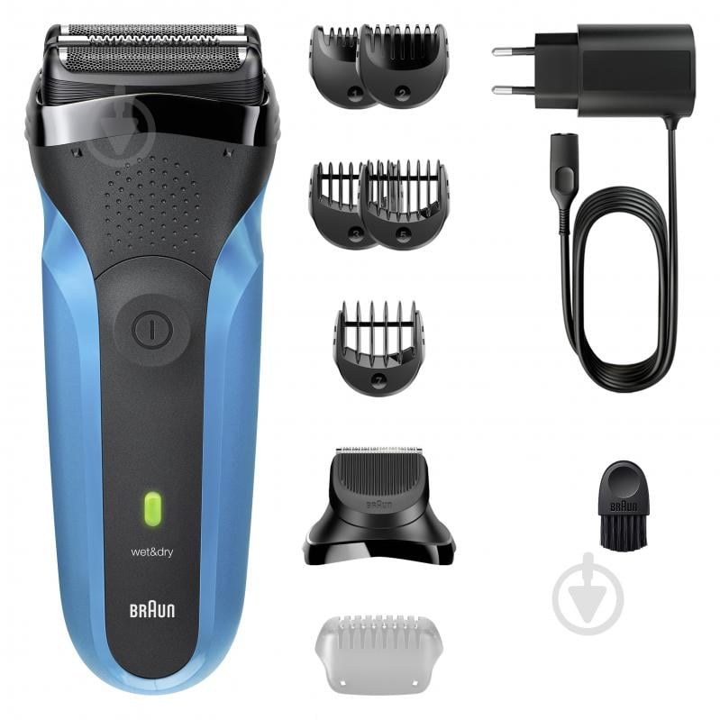 Электробритва Braun Series 3 310BT blue - фото 1