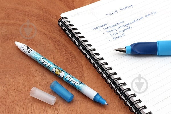 Корректор для чернил Super-Pirat Shine Mystic синий 814676 Pelikan 2 шт. - фото 4