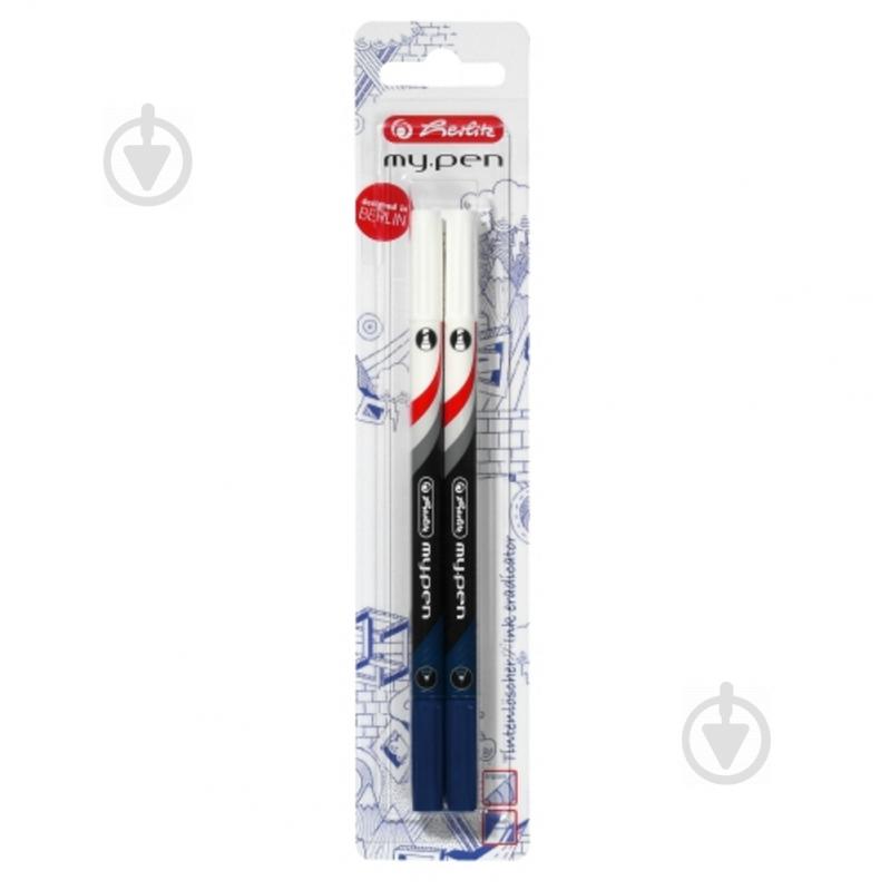 Корректор для чернил My.Pen Urban 2 шт. черный 11010527U Herlitz - фото 1