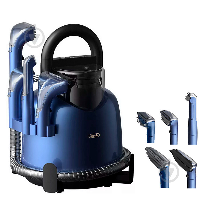 Пылесос моющий Deerma Suction Vacuum Cleaner (DEM-BY200) blue - фото 1