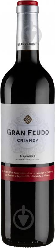 Вино Gran Feudo Crianza Gran Feudo красное сухое 0,75 л - фото 1
