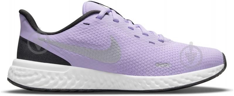 Кросівки для дівчаток Nike REVOLUTION 5 (GS) BQ5671-509 р.38 бузкові - фото 3 Кросівки для дівчаток Nike REVOLUTION 5 (GS) BQ5671-509 р.38 бузкові - фото 3