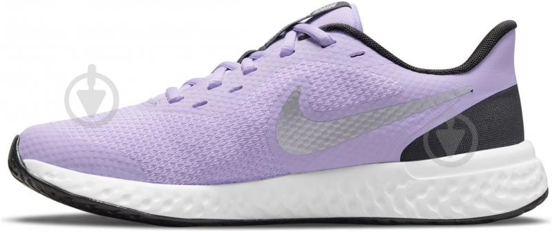 Кросівки для дівчаток Nike REVOLUTION 5 (GS) BQ5671-509 р.38 бузкові - фото 6 Кросівки для дівчаток Nike REVOLUTION 5 (GS) BQ5671-509 р.38 бузкові - фото 6