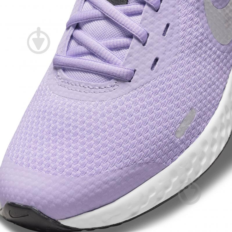 Кросівки для дівчаток Nike REVOLUTION 5 (GS) BQ5671-509 р.38 бузкові - фото 9 Кросівки для дівчаток Nike REVOLUTION 5 (GS) BQ5671-509 р.38 бузкові - фото 9
