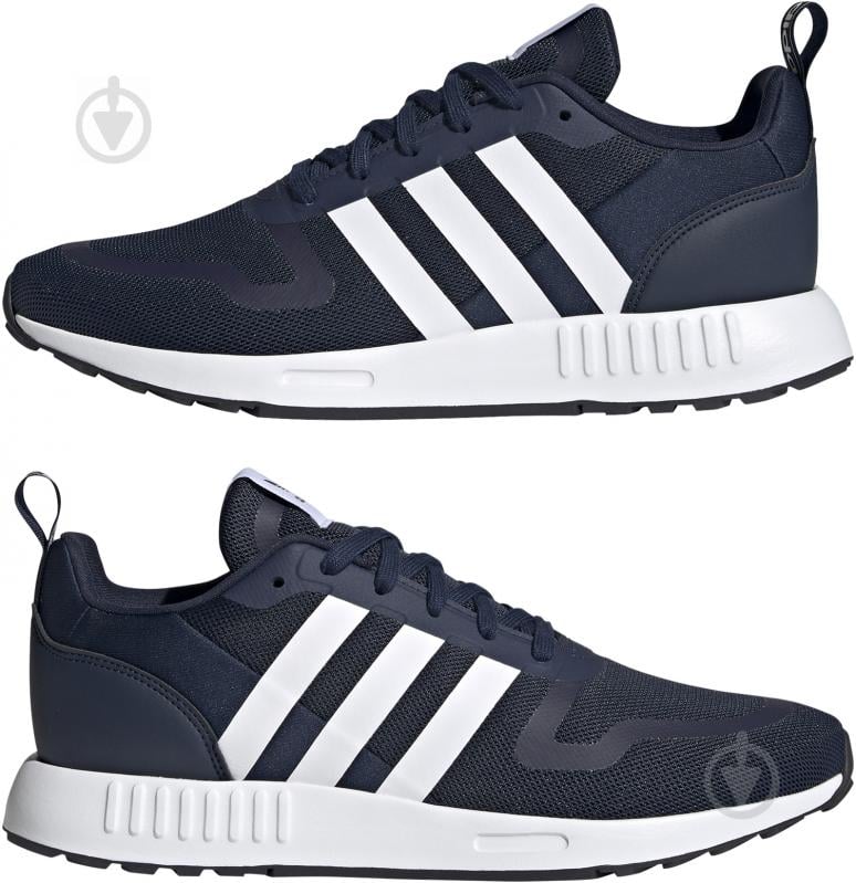 Кросівки чоловічі демісезонні Adidas SMOOTH RUNNER FX5117 р.42 сині - фото 5