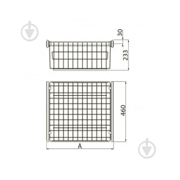 Корзина для одежды GTV SMART 900 без направляющих W-WK090-BP-60 - фото 2