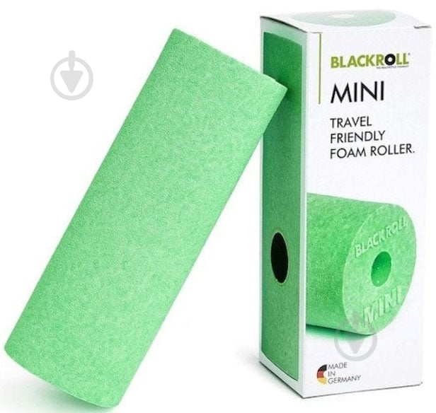 Массажный ролик BLACKROLL MINI Green A000411 - фото 2 Массажный ролик BLACKROLL MINI Green A000411 - фото 2
